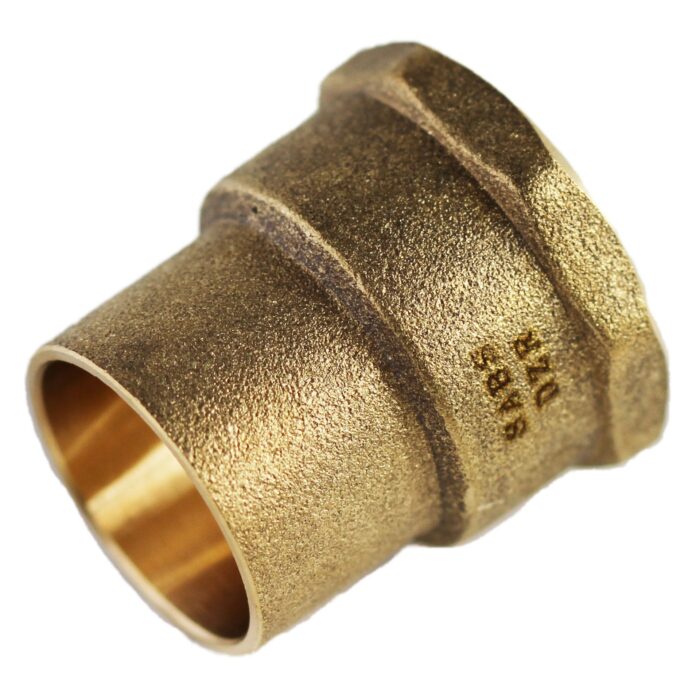 COPPER CAPILLARY STR COUPLER CXFI 28MMX1"