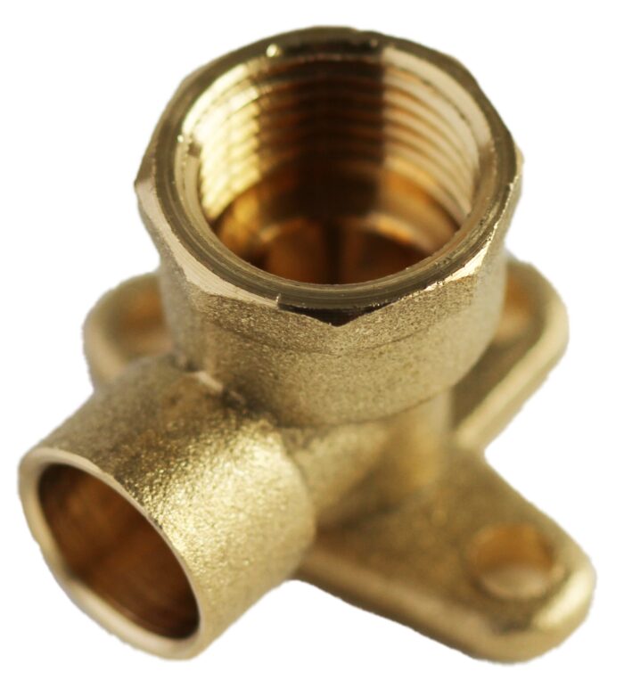 COPPER CAPILLARY WALL PLATE ELBOW CXFI 15X1/2