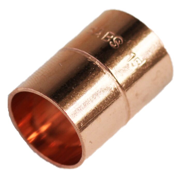 COPPER CAPILLARY 15MM STRAIGHT COUPLER