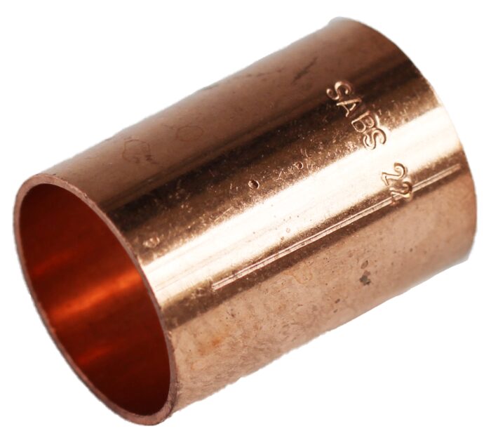 COPPER CAPILLARY 22MM SLIP COUPLER