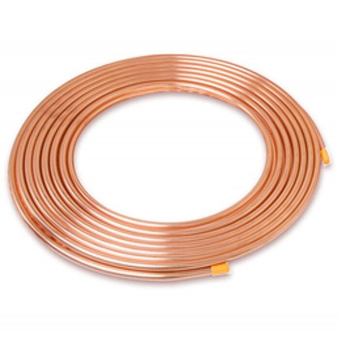 COPPER PANCAKE COIL 1/2" 12.70MM OD X 0.71 WALL R22 - 15.24M