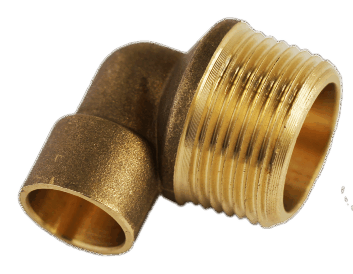 COPPER CAPILLARY RED ELBOW 90 DEG CXMI 15X3/4"